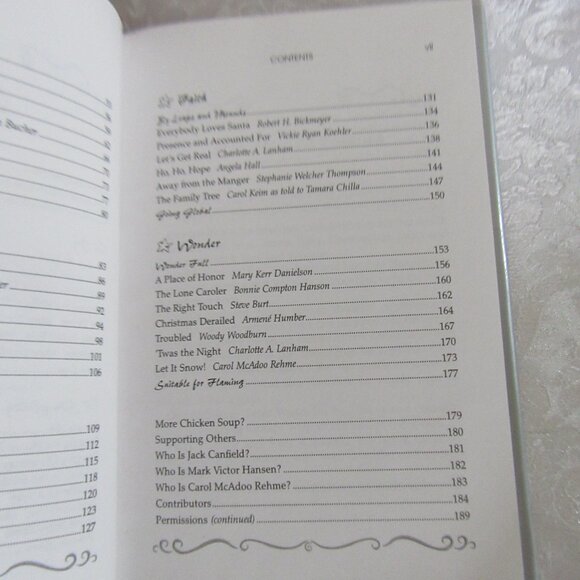 Chicken Soup for the Soul Christmas Virtues Hard Cover - Picture 7 of 13